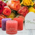 Rose love smokeless candle romantic