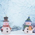 Snowman Christmas Candle, Candle