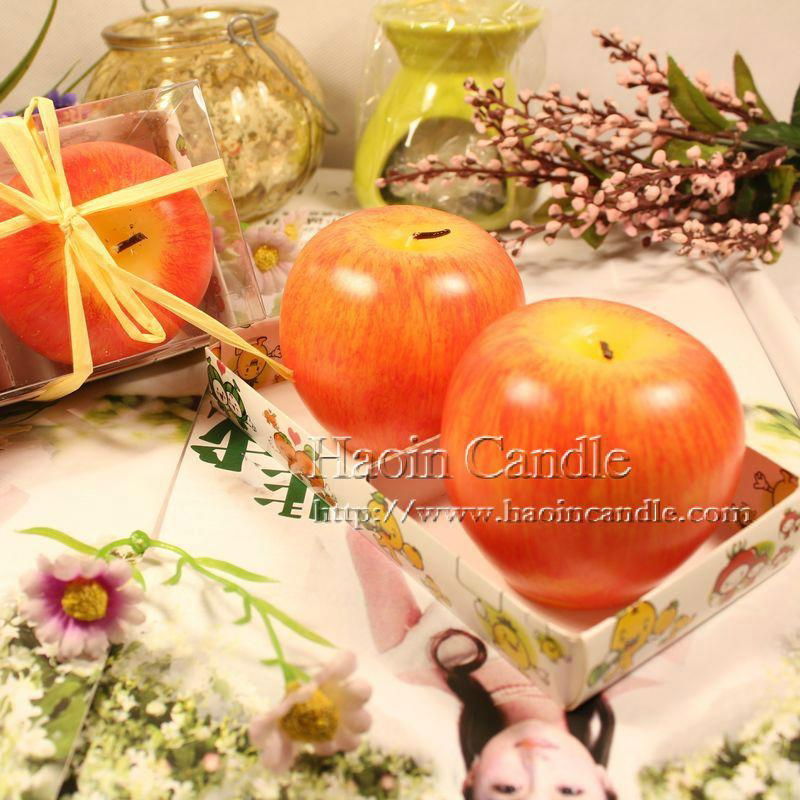 Red Apple Shaped Wedding Candle, Candle Manufacturer 2