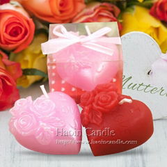 Romantic Heart Shaped Wedding Candle,Candle Supplier