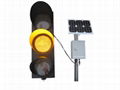 Solar traffic warning light 1