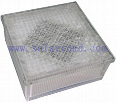 Plastic Solar LED Brick Light 