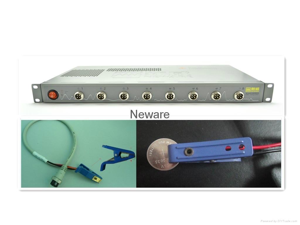 Battery testing system for electrochemical