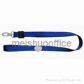 Flat Lanyard with Plastic Stress Ball