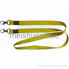 Double Ends Plain Lanyards