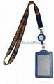 Lanyards with leather name card holder   5