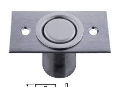 Stainless steel pull handle fire rated lock 4