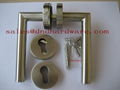 stainless steel door handle BHMA ANSI door handle R38013 3