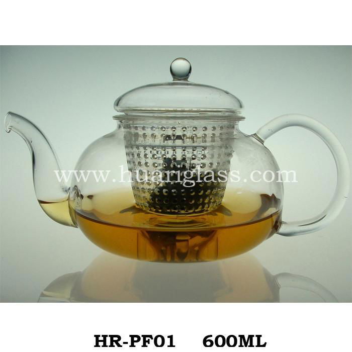 Glass Teapot With PC Filter