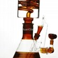 factory direct whole sale glass bong oil rig 5