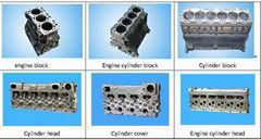 cylinder head  cylinder cover engine block cylinder block  cylinder cover