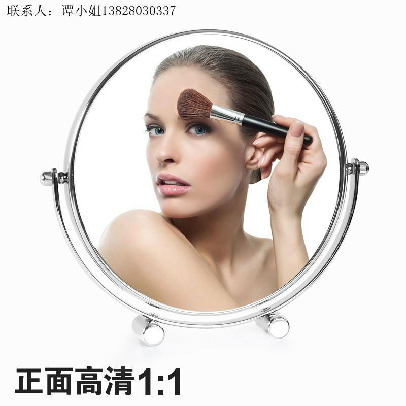 Magnifying round cheap table cosmetic mirror