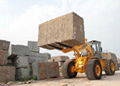 18Tons stone block forklift loader