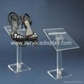 acrylic shoes display holder stand