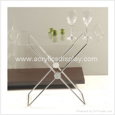 mini lucite end tables acrylic tables