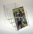 acrylic booklet display holder