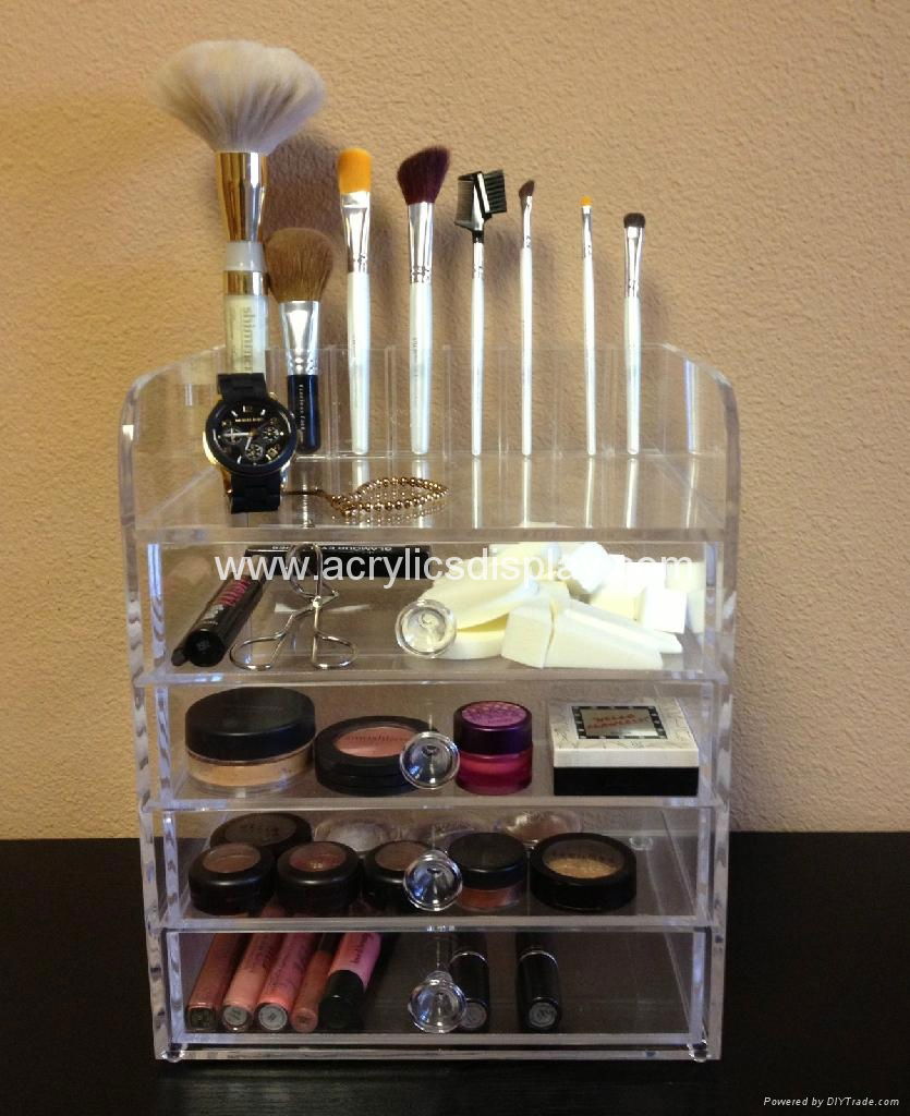 acrylic cosmetics organizer 