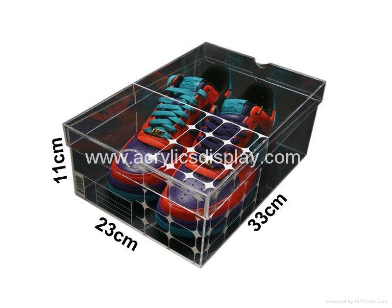 acrylic shoes case box
