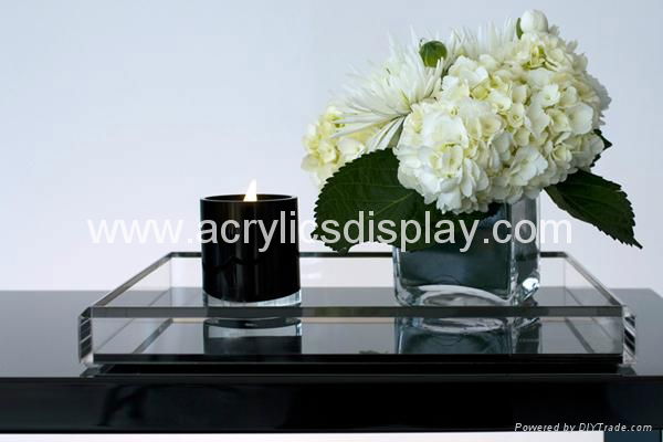 plastic acrylic bar trays