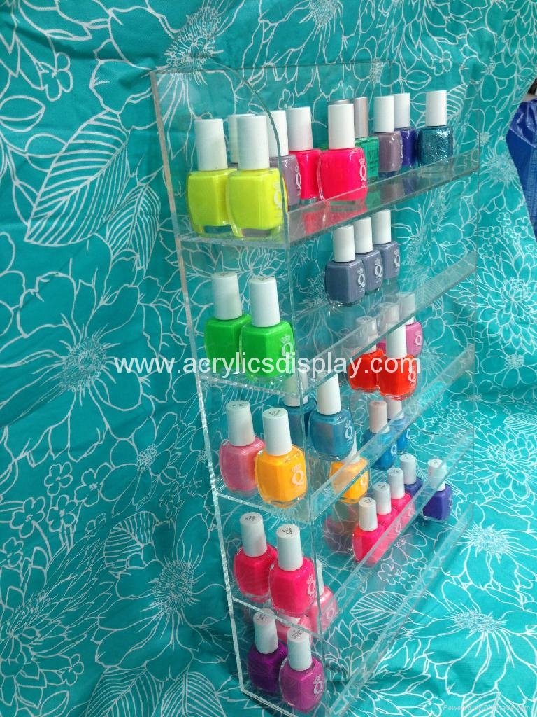 acrylic wall nail polish dispenser