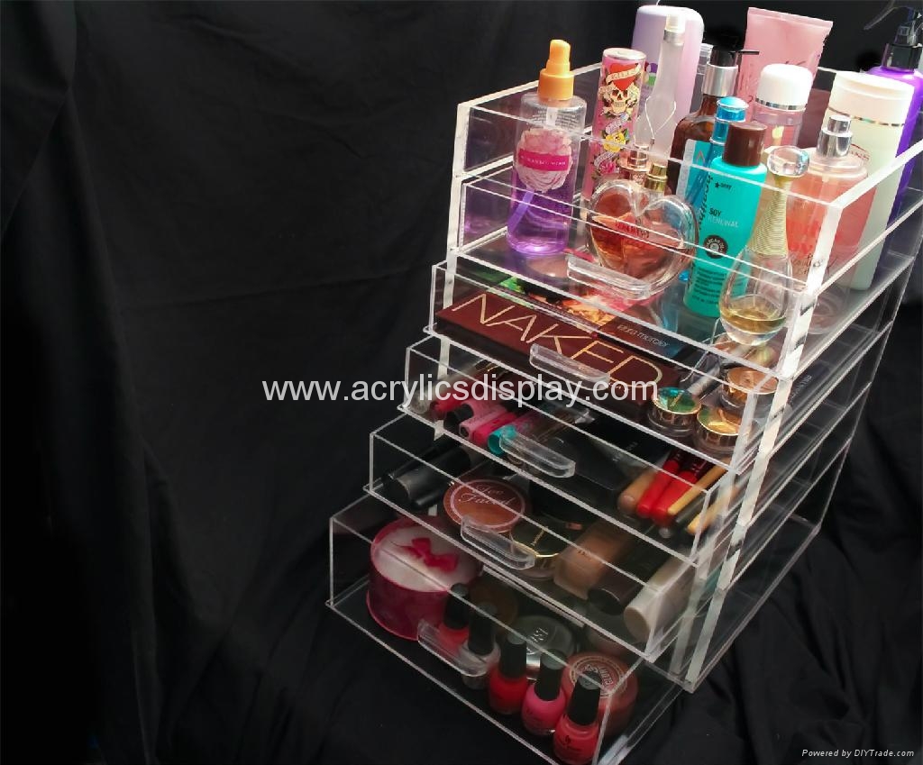 acrylic makeup organizer