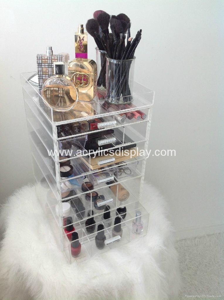 Acrylic 7 Drawer 5 Drawer Makeup Organizer Acds 21 Tw China