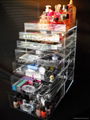 acrylic 7 drawer & clear cosmetic organizer