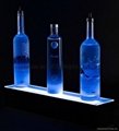 acrylic bottle display stand with light