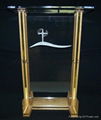 acrylic church pulpit lucite lectern