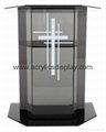 acrylic church pulpit lucite lectern