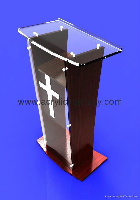 acrylic church pulpit lucite lectern