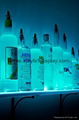 Lucite LED bottle display