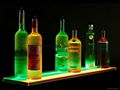 Lucite LED bottle display