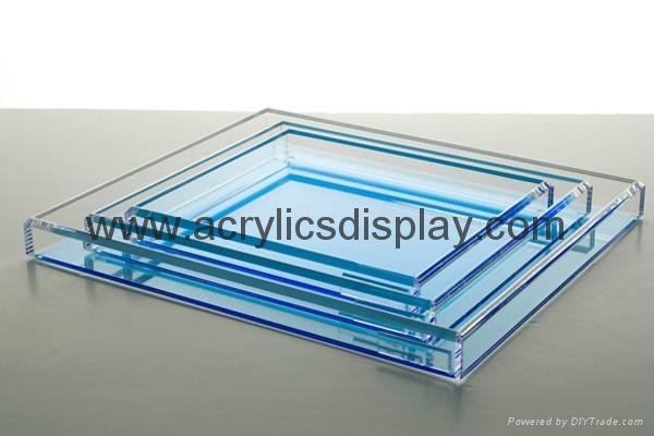 lucite display tray