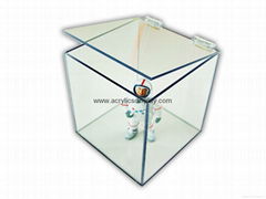 acrylic ballot box s   estion box