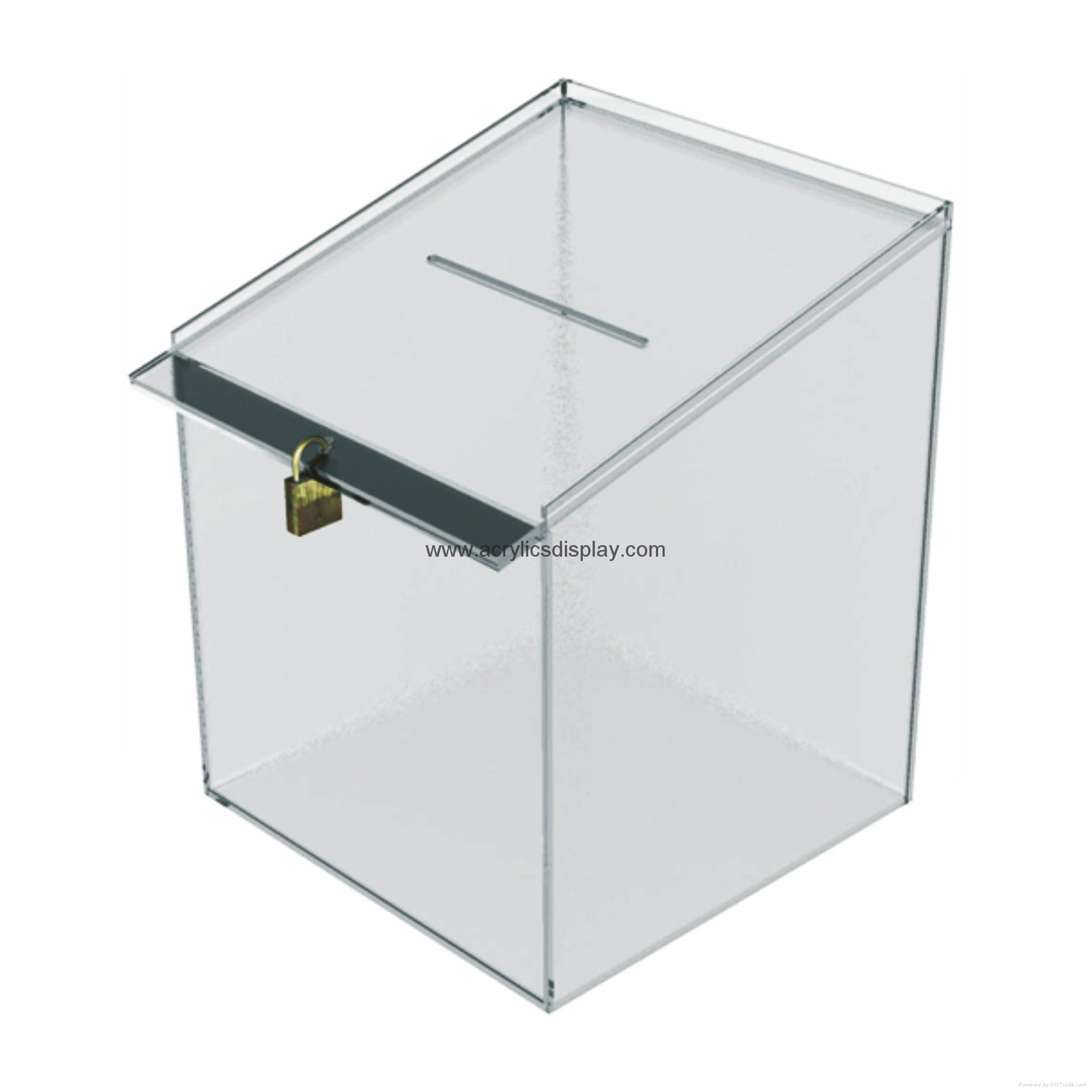 acrylic ballot box s   estion box 2