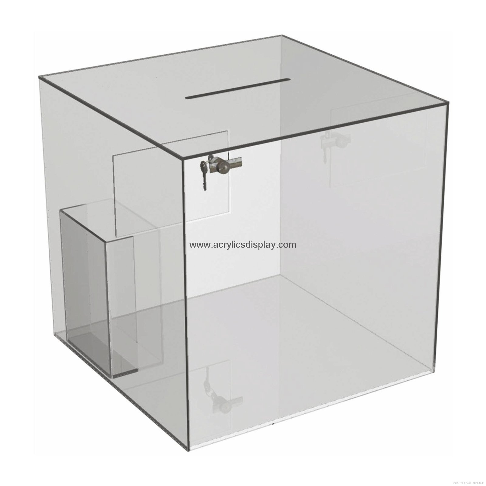 acrylic ballot box s   estion box 5