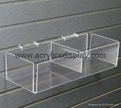 transparent clear perspex box