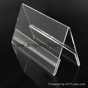 Acrylic perspex magazine holder