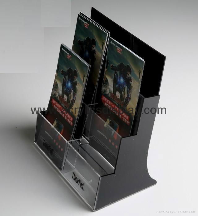 acrylic brochure display holder