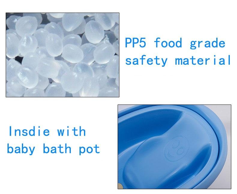 Grade PP bathtub mini baby plastic portable bathtub for baby 5