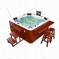 6 Person Deluxe Balboa System America Acrylic Hot Tub Outdoor