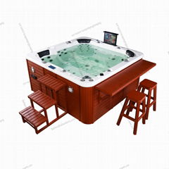 6 Person Deluxe Balboa System America Acrylic Hot Tub Outdoor