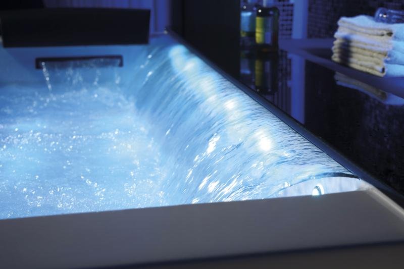 2 person massage spa bath with touch screen panel steam bathtub whirlpol 4