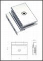 Aluminium Glass door hinge