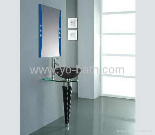 glass lavabo