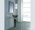 glass lavabo