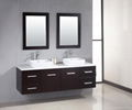 double bathroom vanity cabinet