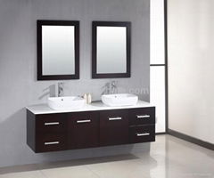 double bathroom vanity cabinet