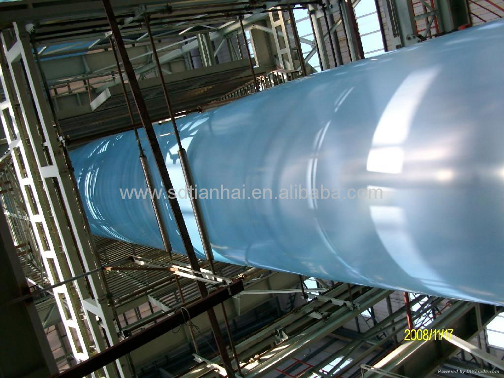 HDPE geomembrane is used to construction